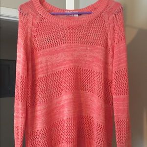 Coral Pink Sweater